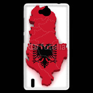 Coque Huawei Ascend G740 drapeau Albanie