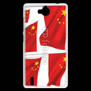 Coque Huawei Ascend G740 drapeau Chinois