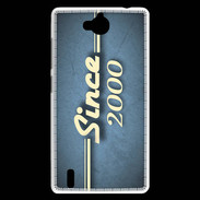 Coque Huawei Ascend G740 Since 2000 Bleu