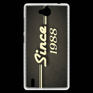 Coque Huawei Ascend G740 Since 1988 gris