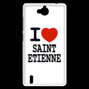 Coque Huawei Ascend G740 I love Saint Etienne