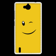 Coque Huawei Ascend G740 smiley 1
