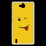Coque Huawei Ascend G740 smiley 2