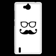 Coque Huawei Ascend G740 moustache 1