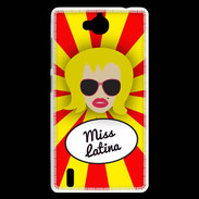 Coque Huawei Ascend G740 Miss Latina Blonde