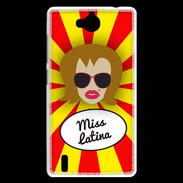 Coque Huawei Ascend G740 Miss Latina Rousse