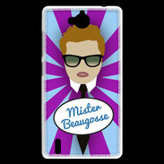 Coque Huawei Ascend G740 Mister Beau gosse Roux
