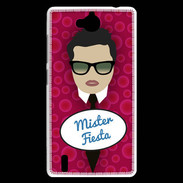 Coque Huawei Ascend G740 Mister Fiesta Brun