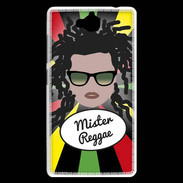 Coque Huawei Ascend G740 Mister Reggae Blanc
