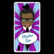 Coque Huawei Ascend G740 Mister Car Black