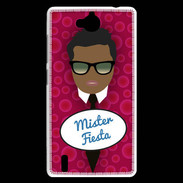 Coque Huawei Ascend G740 Mister Fiesta Black