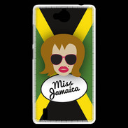 Coque Huawei Ascend G740 Miss Jamaica Rousse