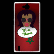 Coque Huawei Ascend G740 Miss Maroc