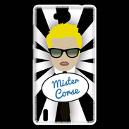 Coque Huawei Ascend G740 Mister Corse Blond
