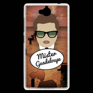 Coque Huawei Ascend G740 Mister Guadeloupe Chatain