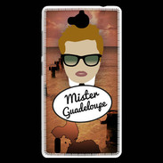 Coque Huawei Ascend G740 Mister Guadeloupe Roux