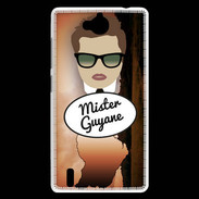 Coque Huawei Ascend G740 Mister Guyane Chatain