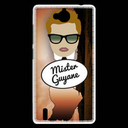 Coque Huawei Ascend G740 Mister Guyane Roux