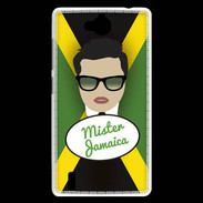 Coque Huawei Ascend G740 Mister Jamaica Brun