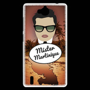 Coque Huawei Ascend G740 Mister Martinique Brun
