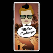 Coque Huawei Ascend G740 Mister Martinique Roux