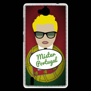 Coque Huawei Ascend G740 Mister Portugal Blond