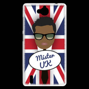 Coque Huawei Ascend G740 Mister UK Black