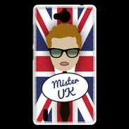 Coque Huawei Ascend G740 Mister UK Roux