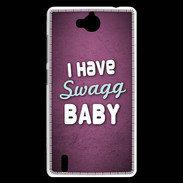 Coque Huawei Ascend G740 I have Swag Rose ZG