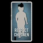 Coque Huawei Ascend G740 Respect Children ZG