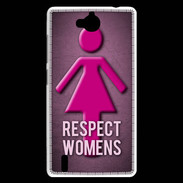 Coque Huawei Ascend G740 Respect Women ZG