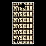Coque Huawei Ascend G740 Myskina Léopard