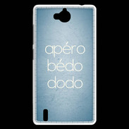 Coque Huawei Ascend G740 Apéro bédo dodo bleu ZG