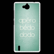 Coque Huawei Ascend G740 Apéro bédo dodo Vert ZG