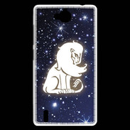 Coque Huawei Ascend G740 zodiaque lion