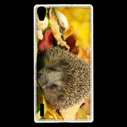 Coque Huawei Ascend P7 Automne et Hérisson