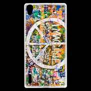 Coque Huawei Ascend P7 Symbole de la paix Imagine