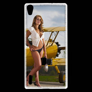 Coque Huawei Ascend P7 Avion sexy