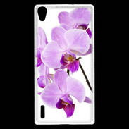 Coque Huawei Ascend P7 Orchidée violette