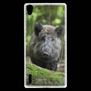 Coque Huawei Ascend P7 Sanglier dans les bois