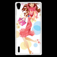 Coque Huawei Ascend P7 femme fashion