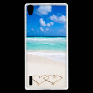 Coque Huawei Ascend P7 Belle plage 5