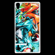 Coque Huawei Ascend P7 Graffiti abstrait