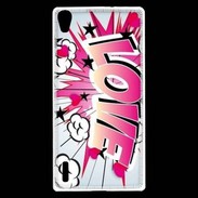 Coque Huawei Ascend P7 Love graffiti 2