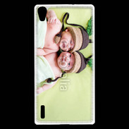 Coque Huawei Ascend P7 Duo de jumeaux 2