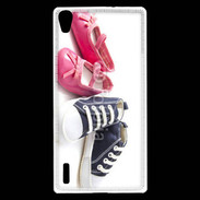 Coque Huawei Ascend P7 Chaussures bébé 2