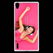 Coque Huawei Ascend P7 Femme asiatique glamour qui danse
