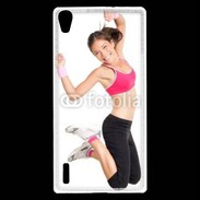 Coque Huawei Ascend P7 Femme asie sportive