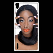 Coque Huawei Ascend P7 Femme africaine glamour et sexy 3
