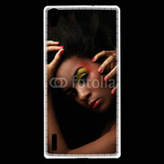 Coque Huawei Ascend P7 Femme africaine glamour et sexy 6